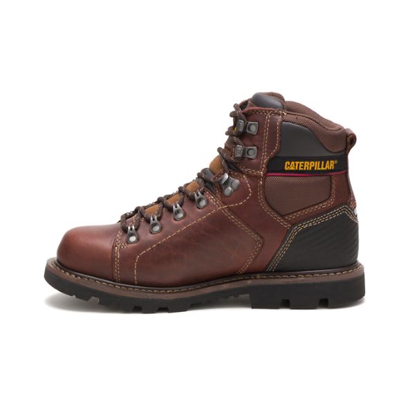 Soft Toe Boots Caterpillar Alaska 2.0 Masculino Marrom | PT-573290NKI