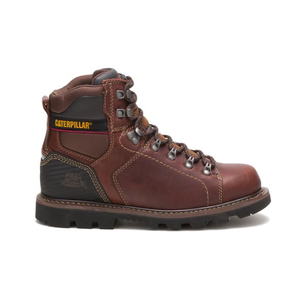 Soft Toe Boots Caterpillar Alaska 2.0 Masculino Marrom | PT-573290NKI