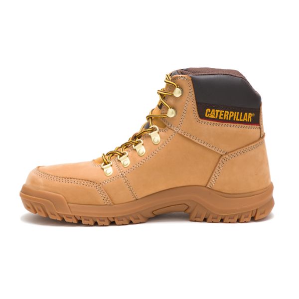 Soft Toe Boots Caterpillar Outline Masculino Marrom | PT-807341AVX