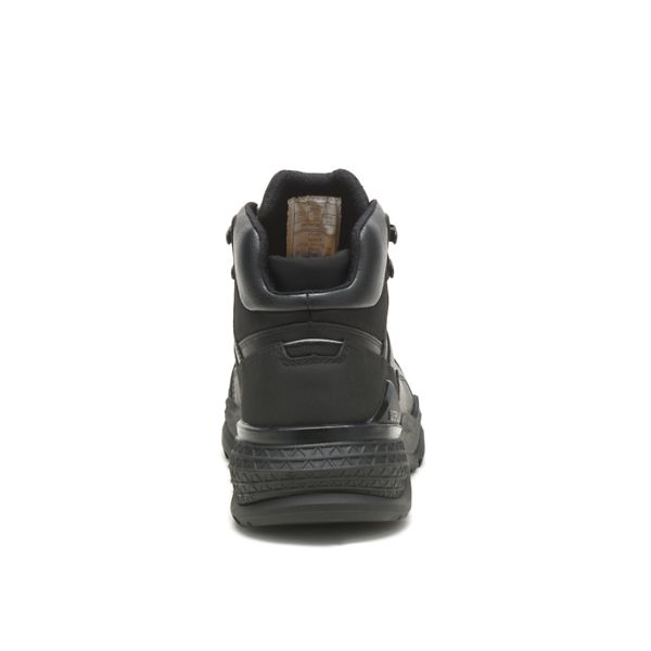 Soft Toe Boots Caterpillar Provoke Medio Impermeáveis Masculino Pretas | PT-054619OZS