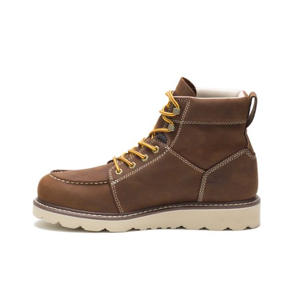 Soft Toe Boots Caterpillar Tradesman Masculino Marrom | PT-239150IDK