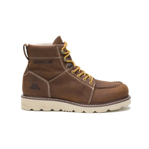 Soft Toe Boots Caterpillar Tradesman Masculino Marrom | PT-239150IDK