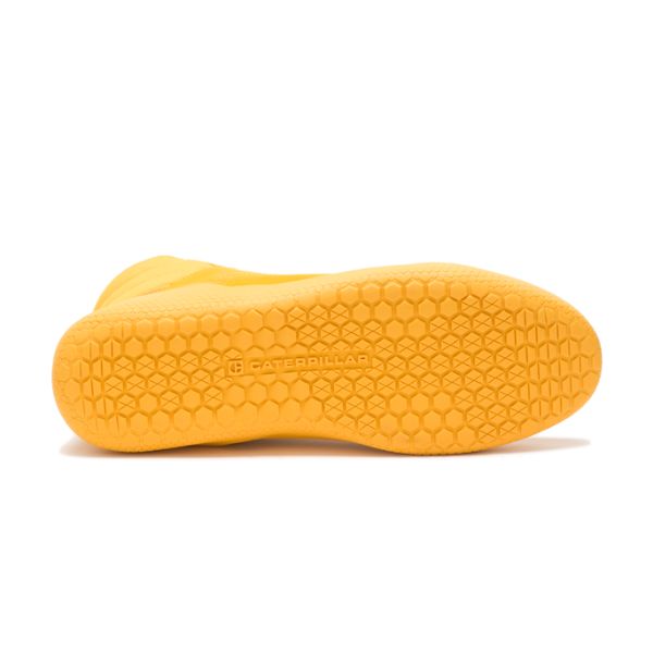 Soft Toe Shoes Caterpillar CODE Hex Hi Feminino Amarelas | PT-927165IHG