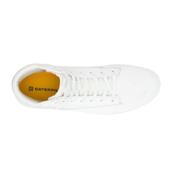 Soft Toe Shoes Caterpillar CODE Hex Hi Masculino Branco | PT-860394CLY