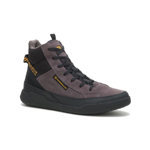 Soft Toe Shoes Caterpillar CODE Hex Hi Utility Feminino Greyblack | PT-716892IKL