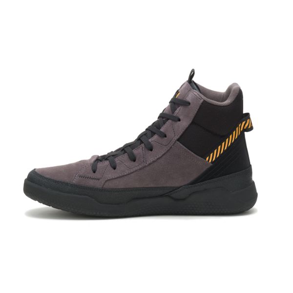 Soft Toe Shoes Caterpillar CODE Hex Hi Utility Feminino Greyblack | PT-716892IKL