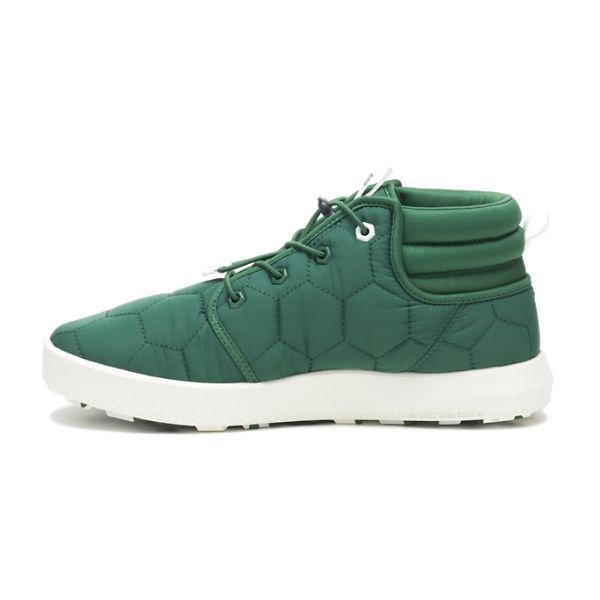 Soft Toe Shoes Caterpillar CODE Scout Medio Masculino Verdes Branco | PT-197326IQZ