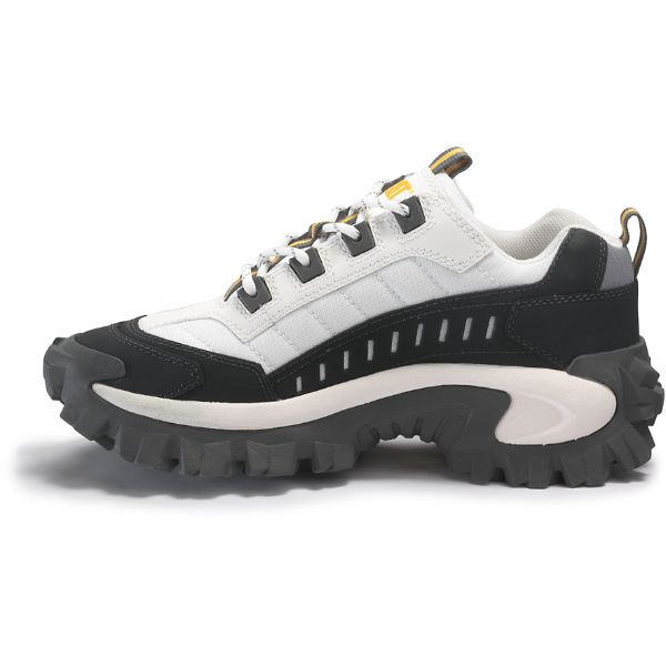 Soft Toe Shoes Caterpillar Intruder Feminino Bege Pretas | PT-876390GRP