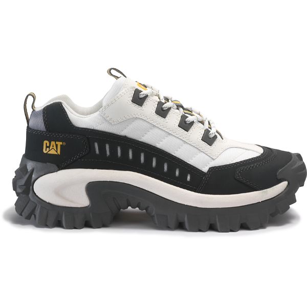 Soft Toe Shoes Caterpillar Intruder Feminino Bege Pretas | PT-876390GRP