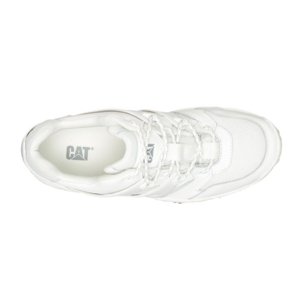 Soft Toe Shoes Caterpillar Reactor Feminino Branco | PT-103267QVY