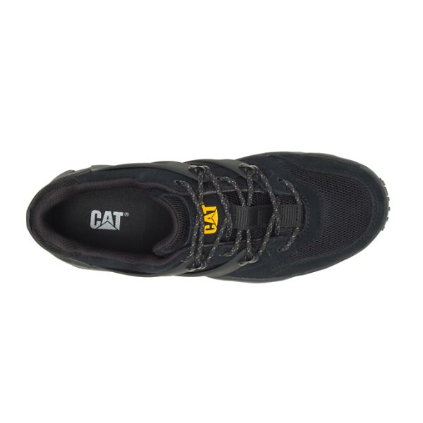 Soft Toe Shoes Caterpillar Reactor Masculino Pretas | PT-840976SAB