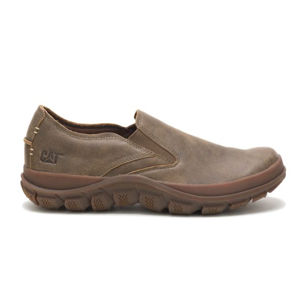 Tenis Caterpillar Fused Slip On Masculino Marrom | PT-062974WMS