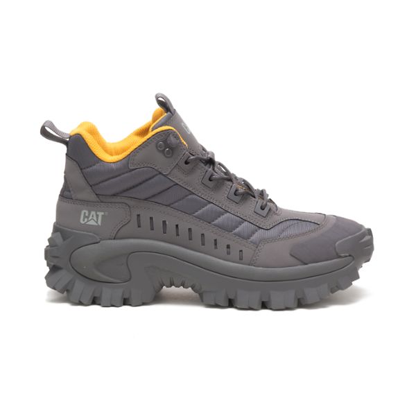 Tenis Caterpillar Intruder Medio Feminino Cinzentas Branco | PT-941607RGS